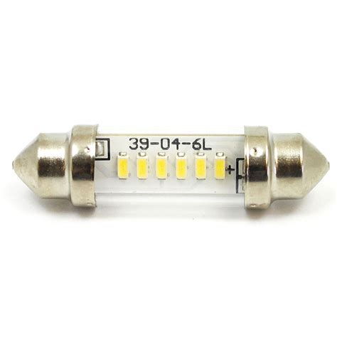 B253ledw C White 6v Led Festoon Lamp 11x39mm Festoon Fitting All Bulbs Bulbs Classic Bulbs