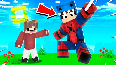 MEU AMIGO DESCOBRIU QUE EU SOU O HOMEM ARANHA NO MINECRAFT YouTube