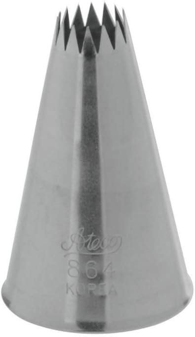 Amazon Ateco Deep Closed Star Pastry Tip Stainless Steel