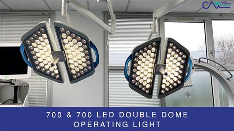 ÉCLAIRAGE OPÉRATOIRE DOUBLE COUPOLE 700 700 LED YouTube