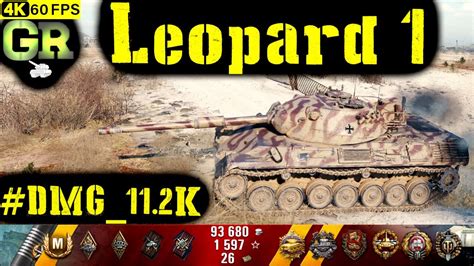 World Of Tanks Leopard Replay Kills K Dmg Patch Youtube