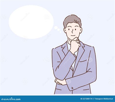 Gray Suit Businessman Bad Condition Travel Cartoon Vector