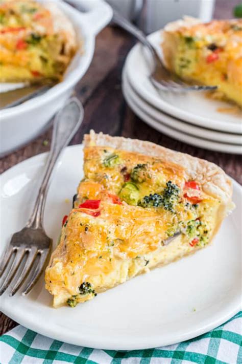 Easy Veggie Quiche Recipe