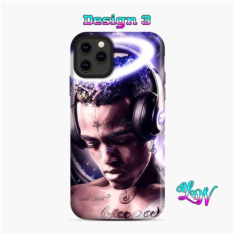 Xxxtentacion Phone Case Xxxtentacion Art Phone Case Etsy