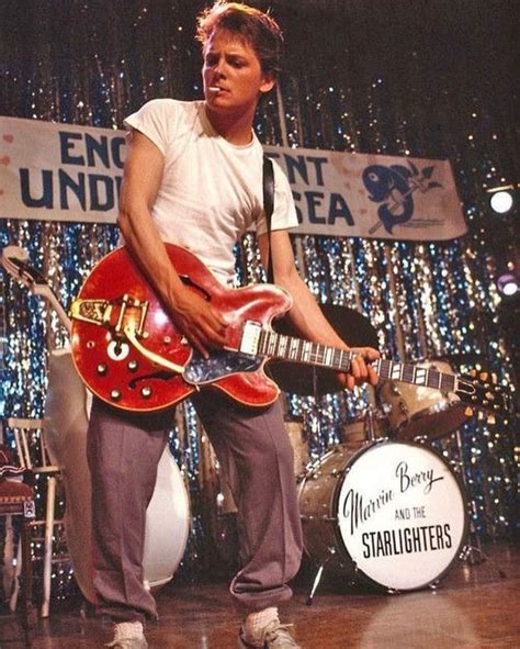 Michael J Fox Back To The Future Johnny B Goode Aesthetic Movies