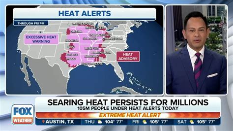 Record Breaking Heat Continues Across Central Us But Relief Is On The Way Latest Weather Clips