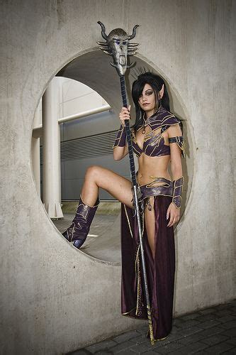 Dark Elf Dandd Elf Cosplay Female Elf Warhammer Dark Elves