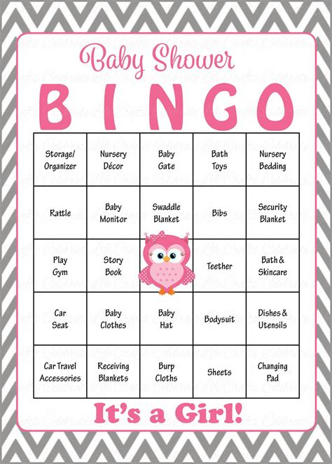 Bingo Baby Shower, Baby Bingo, Baby Shower Fall, Baby Shower Printables ...