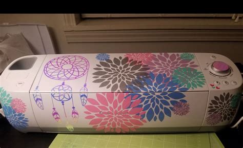 Decorated Cricut Machine Cricut Crafts Cricut Creations Cricut