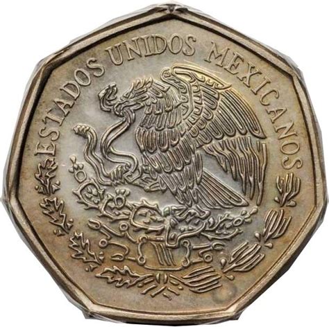 10 Pesos Pattern Tuerca Copper Nickel Mexique Numista