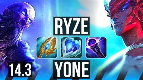 Ryze Vs Yone Mid Comeback Games Na Master Youtube