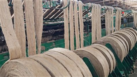 Jute Bags Manufacturing Complete Process Jute Industry In India Jute