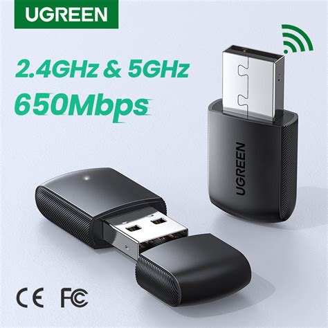 Ugreen Wifi Adapter 1300mbps 5ghz And 2 4ghz Dual Band Usb Wifi For