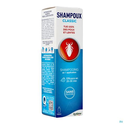 SHAMPOUX CLASSIC SHAMPOING ANTI POUX 150 ML Shampoings Pharmacodel