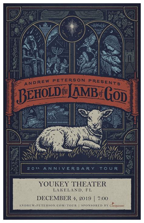 Andrew Peterson, Behold the Lamb of God Concert - The Lakelander