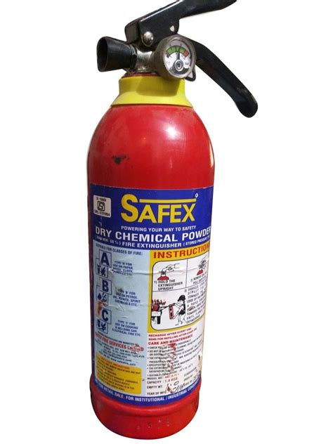 Safex ABC Chemical Powder Fire Extinguisher 1kg At Rs 850 In Agra