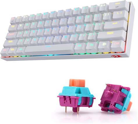 Amazon Redragon K Pro Gaming Keyboard A Hot Swap Mod Switches Pcs Bundle