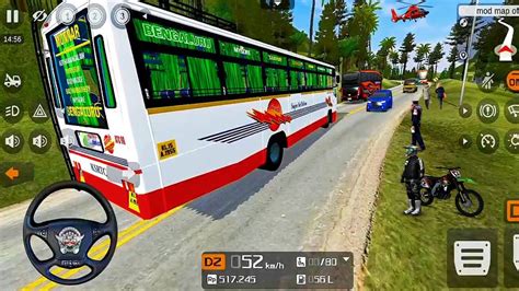 KSRTC Sabari Bus Mod Bus Simulator Indonesia New Map Mountain Road