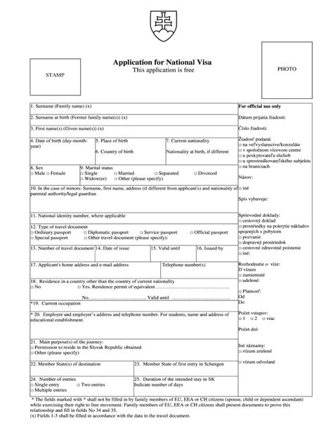 Slovakia Work Permit Sample Fill Out And Sign Online Dochub