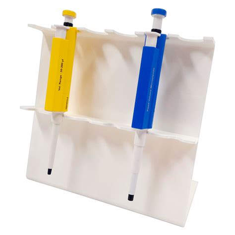 Rack Suporte em Acrílico para Micropipetas Monocanais LojaSynth