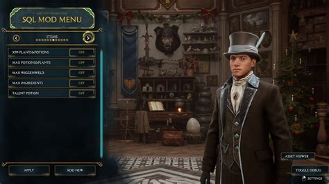 Sql Mod Menu At Hogwarts Legacy Nexus Mods And Community