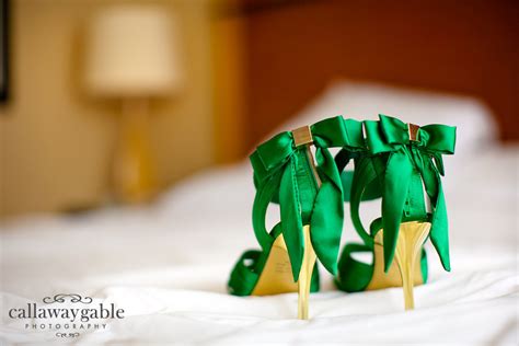 Green Satin Wedding Shoes