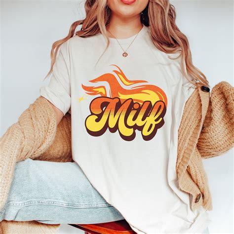 Retro Milf T Shirt Amateur Milf Shirt Upgraded Tee Hot Mom Era Gift For New Mom Gift For