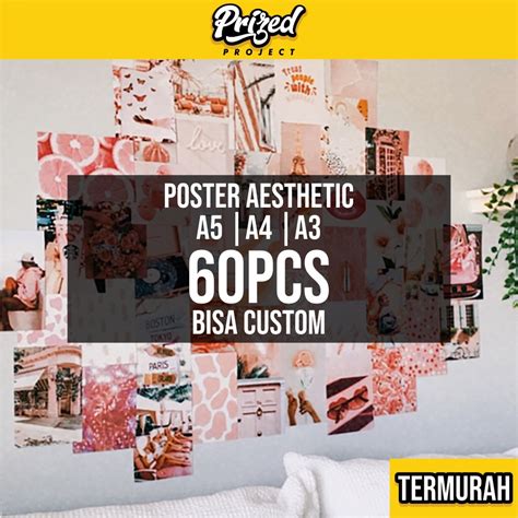 Jual Poster Dinding Aesthetic Poster Aesthetic Poster Murah Isi