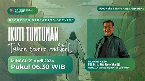 Recorded Service Gbi Pondok Indah Ps Niko Njotorahardjo April