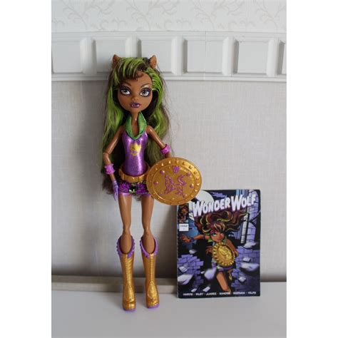 Boneca Monster High Clawdeen Wolf Power Ghouls Wonder Wolf Shopee