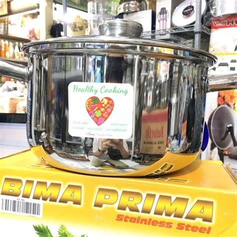 Jual Promo Bima Panci Cm Saucepot Prima Stainless Ori Kuat Export