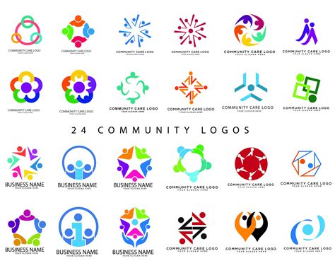 Community Logo Template People Logo Svg Partnership Clipart People