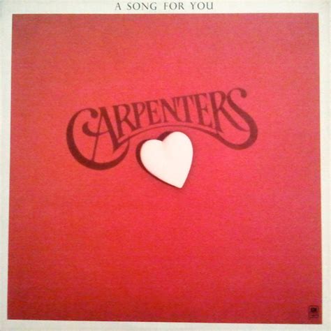 Carpenters - A Song For You (1972, Vinyl) | Discogs