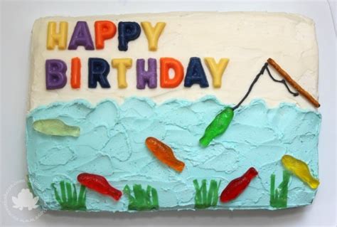 Simple Fishing Cake