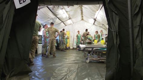 Forming Closer Ties Between American And British Army Medics