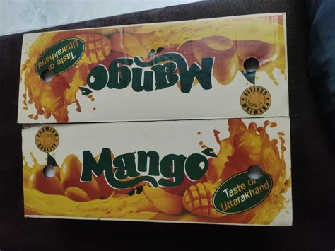 Double Wall Ply Mango Packaging Box At Rs Piece In Kashipur Id