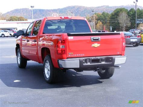 2009 Victory Red Chevrolet Silverado 1500 Lt Z71 Crew Cab 4x4 20461724 Photo 13