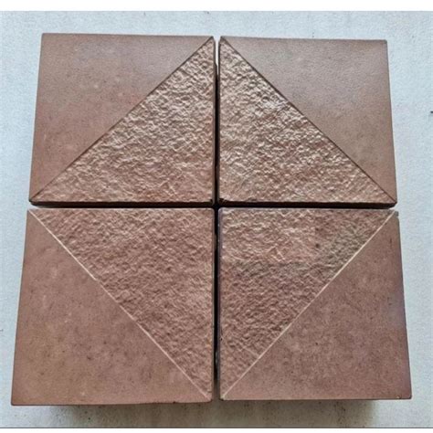 60mm Square Cement Paver Block At Rs 39 Square Feet Cement Paver