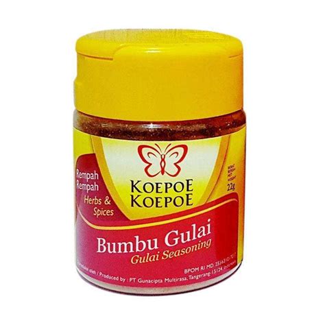 Jual Whs Koepoe Koepoe Bumbu Gulai Bubuk Bumbu Masak Instan G Di