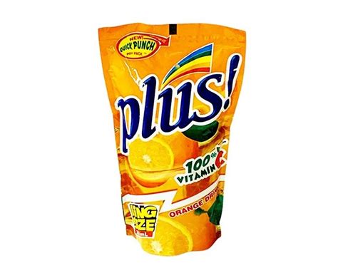 Zest O Plus Orange Drink King Size 250ml