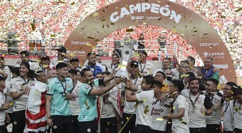 Universitario Es El Campe N Del F Tbol Peruano Tras Vencer A Alianza