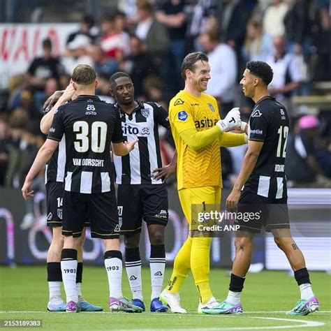 ALMELO - Brian de Keersmaecker of Heracles Almelo, Diego van Oorschot