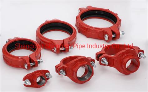 Ductile Iron Grooved Fitting Mech Tee Female Thread BSPT NPT China