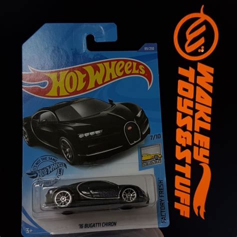 Hot Wheels Factory Fresh Bugatti Chiron Shopee Malaysia