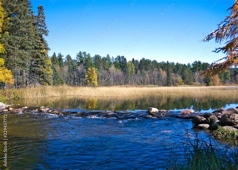 Official Start Of The Mississippi River At Lake Itasca State Park