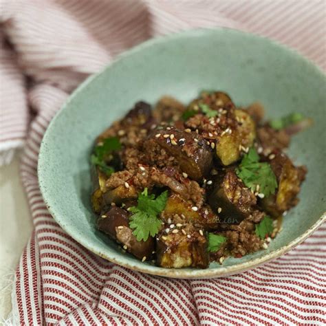 Pork And Eggplant Stir Fry With Miso Sauce