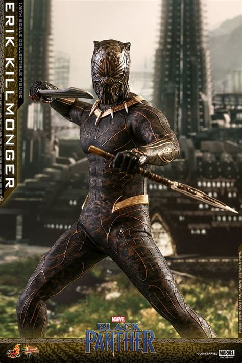 這套戰衣實在太華麗啦 Hot Toys MMS 黑豹艾瑞克齊爾蒙格 Erik Killmonger 比例人偶作品