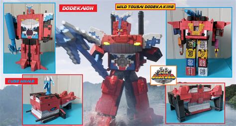 Dodekaioh Papercraft Doubutsu Sentai Zyuohger By Paperranger84 On