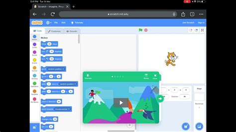 كيف تضع خلفية من الجهاز في سكراتش Scratch Youtube