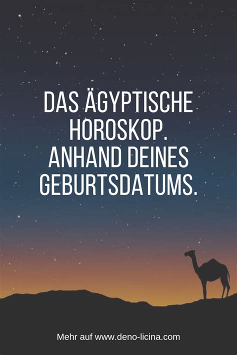 Das Gyptische Horoskop Anhand Deines Geburtsdatums Sternzeichen